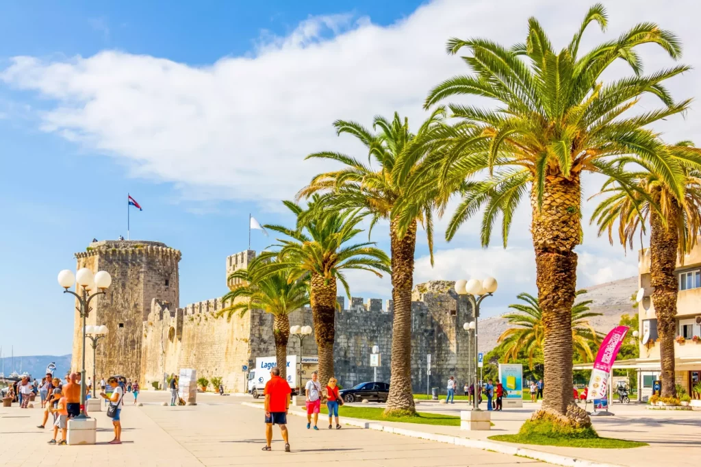 Kamerlengo-fæstningen i Trogir, Kroatien