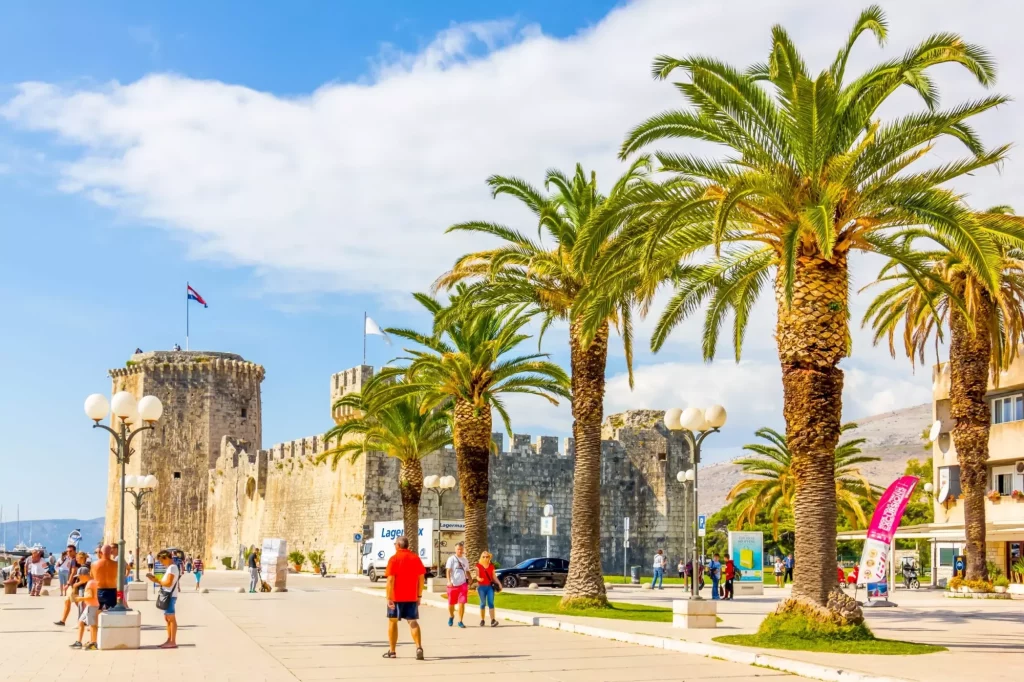 Kamerlengo-fästningen i Trogir, Kroatien